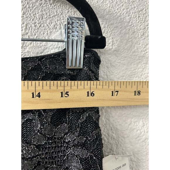 ONYX Nite Womens Size XL Black Lace Overlay‎ Skirt Back Zip Goth Gothic Party - Picture 3 of 10